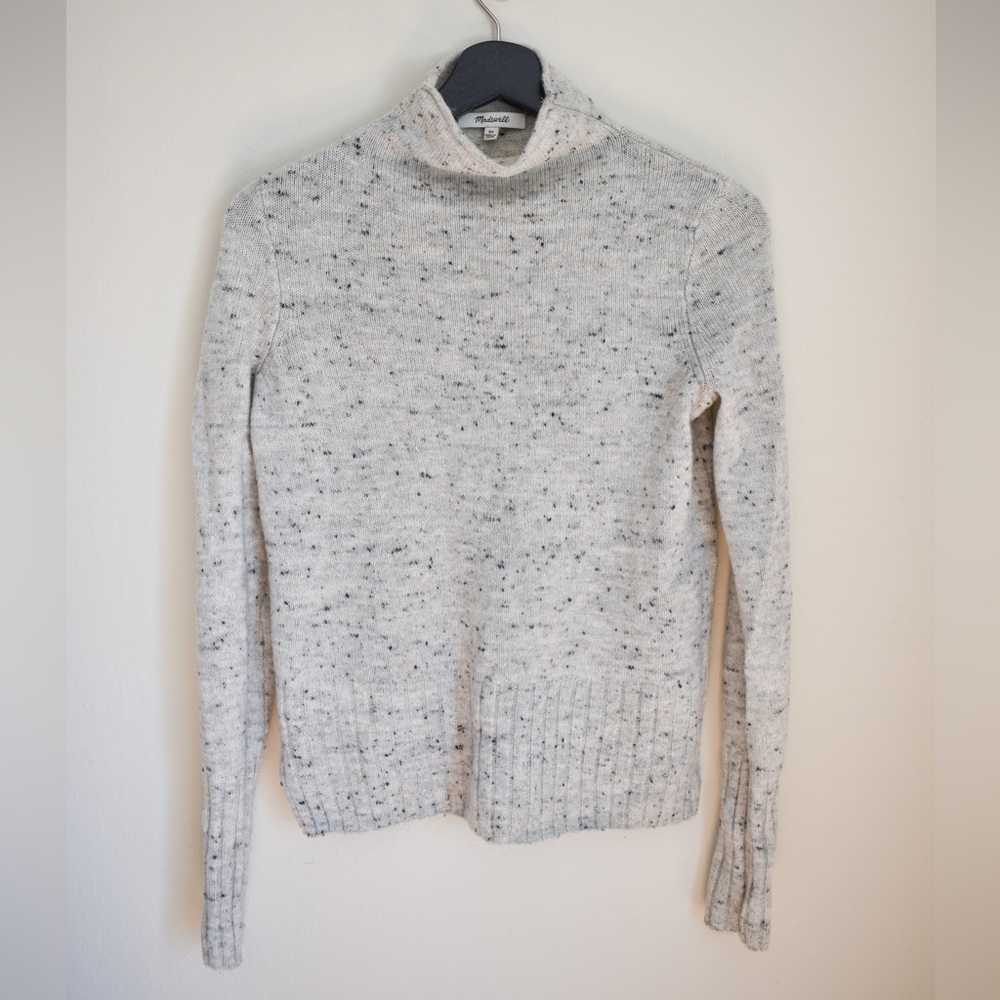 Madewell Donegal Inland Wool Turtleneck Sweater